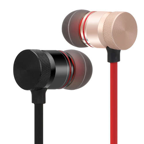 Metal Magnetic Bluetooth 4.1 Stereo Sports Wireless Handsfree Earphones