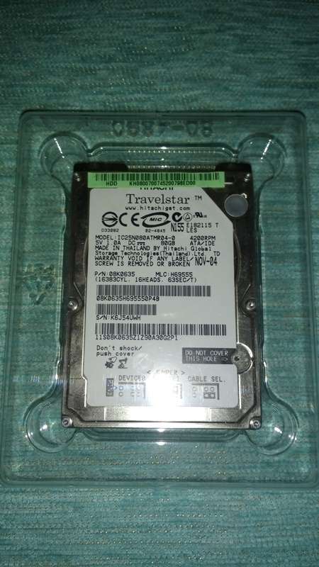 IDE 2.5" 80GB Laptop Hard Drive