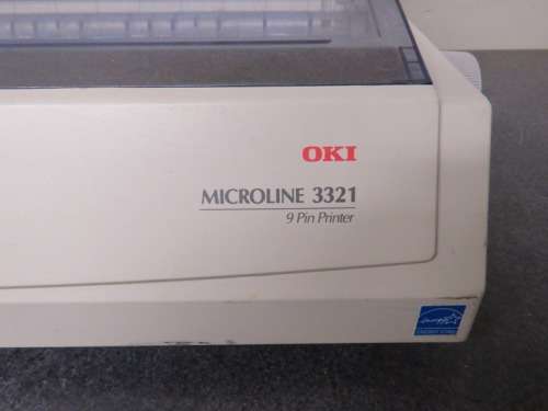 OKI Microline 3320 (9pin) Dotmarix printer. A3. Parallel and USB