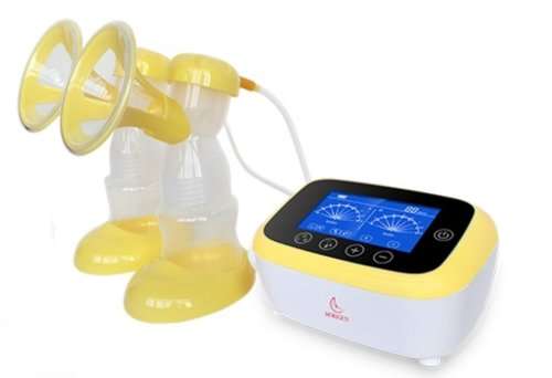 Double Electric Breast Pump with Built-In Lithium Battery