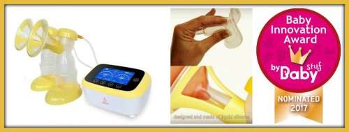 Double Electric Breast Pump with Built-In Lithium Battery