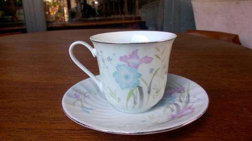 Lynns Fine China Tea Cup and Saucer 4 Available