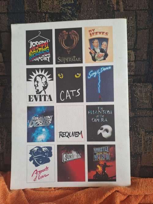 Andrew Lloyd Webber 50th Birthday with original autograph, 32 pages