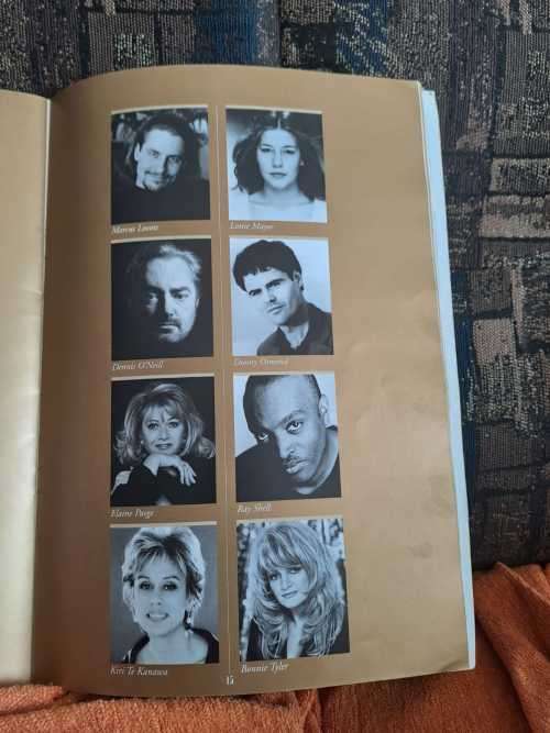 Andrew Lloyd Webber 50th Birthday with original autograph, 32 pages