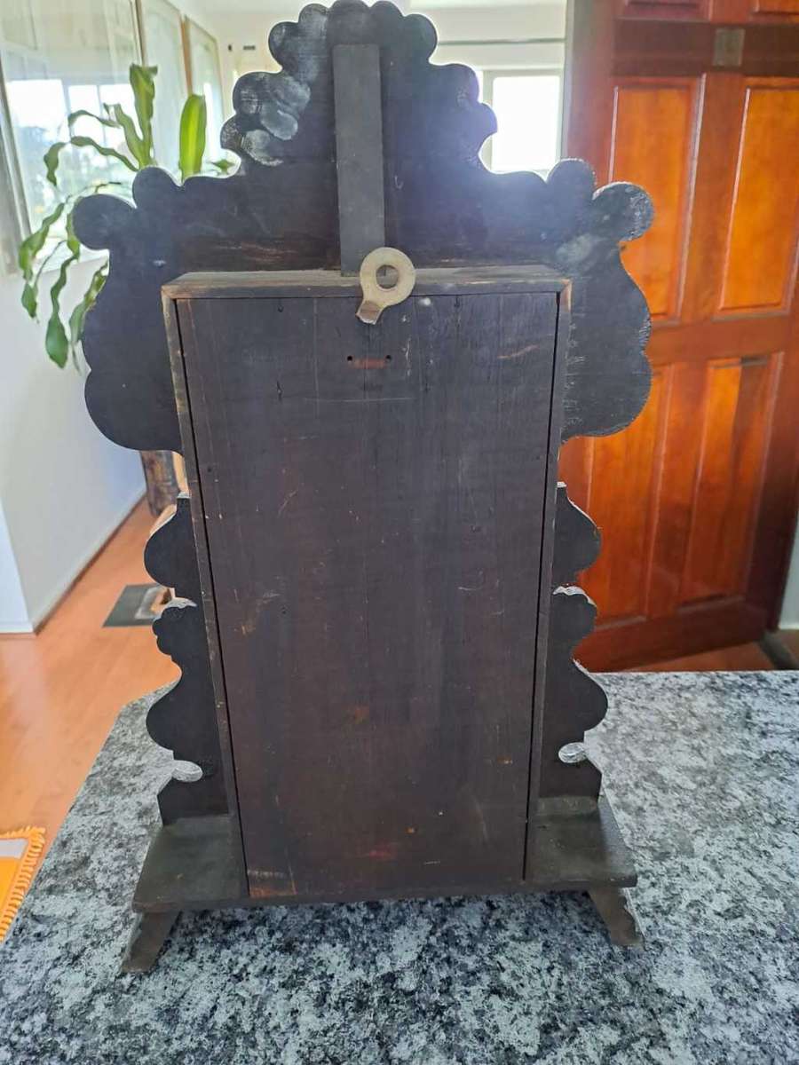 Antique Ansonia `Kenmore` 8 day Parlor Mantle Chime Clock 1898/1901 working condition