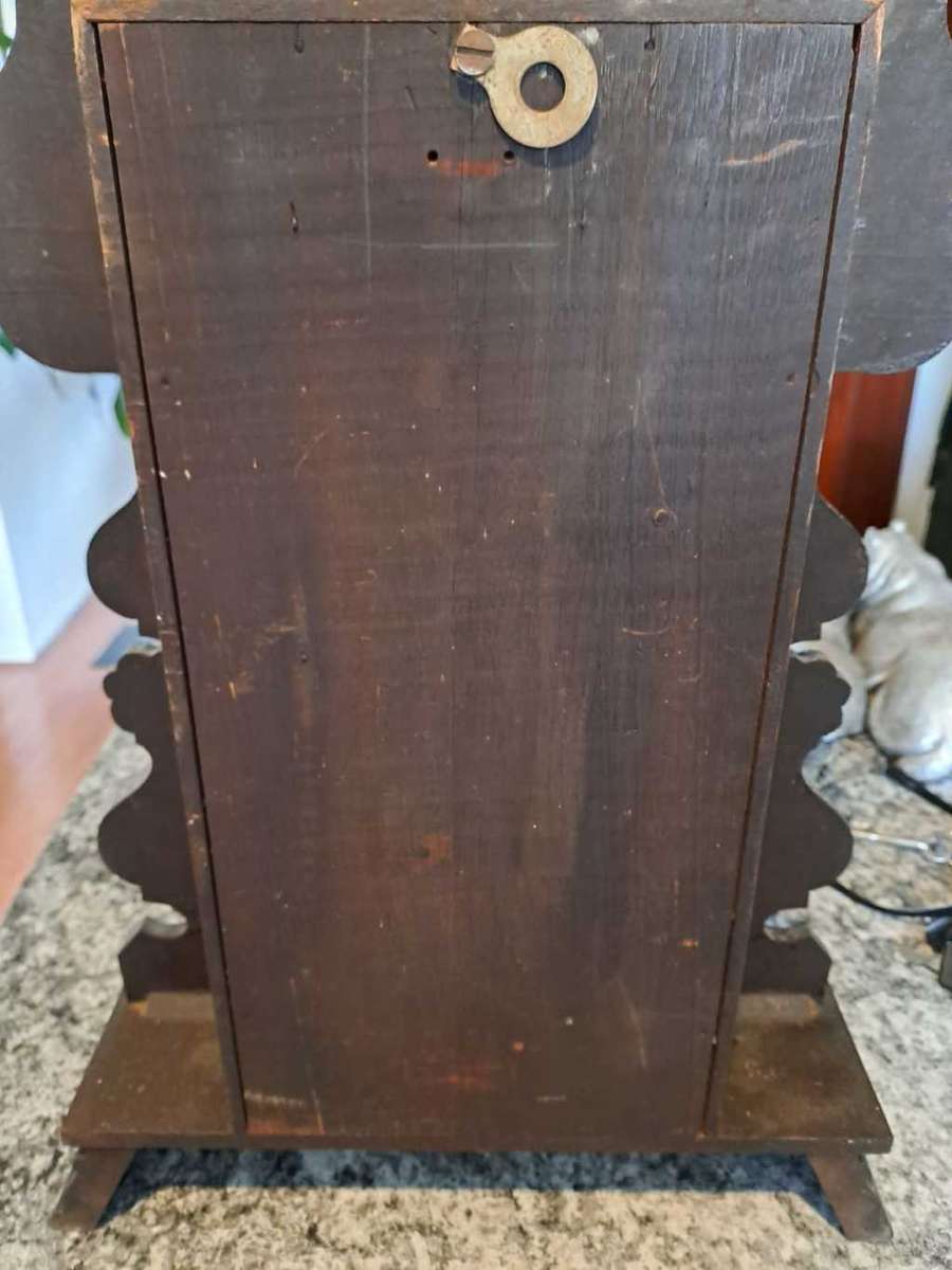 Antique Ansonia `Kenmore` 8 day Parlor Mantle Chime Clock 1898/1901 working condition