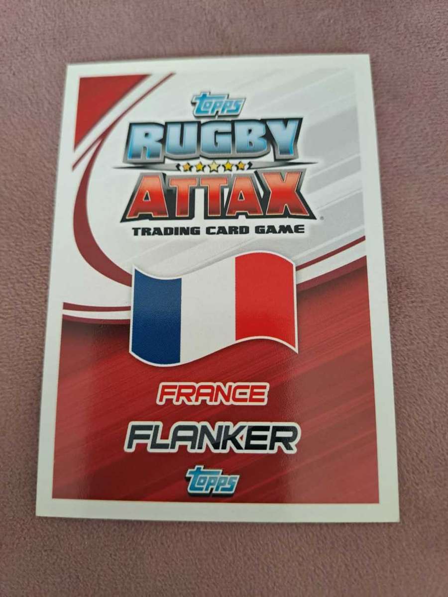 Rugby, Thierry Dusautoir original autograph