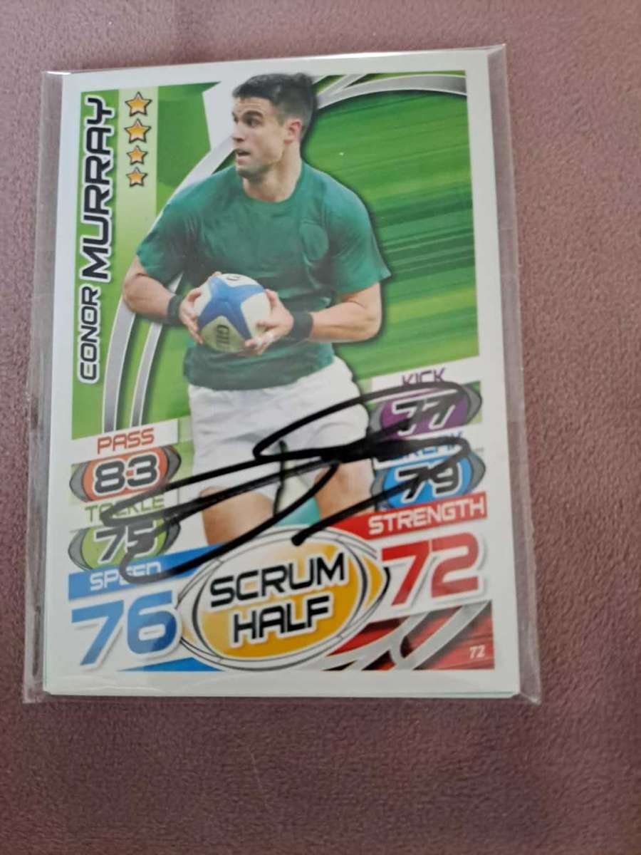 Conor Murray original signature