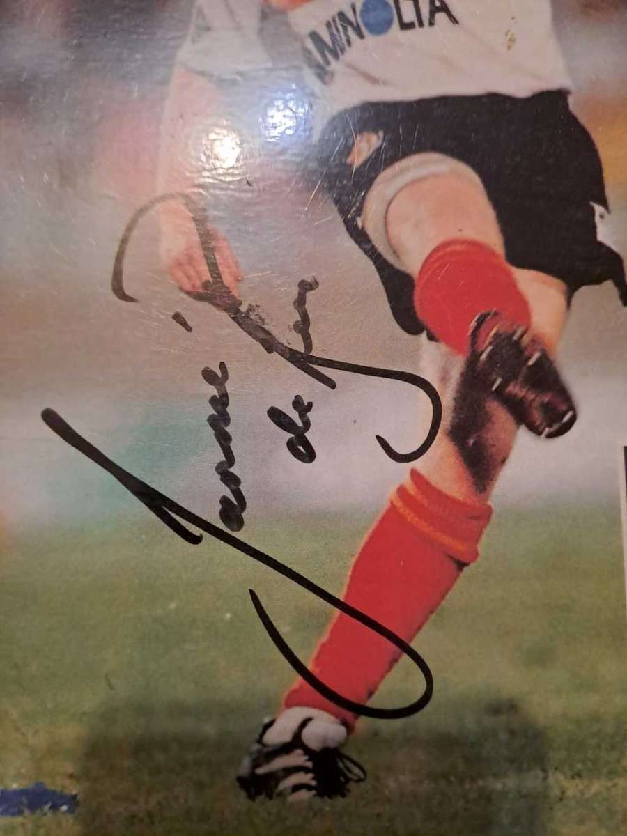 Rugby, Jannie de Beer original signature(Laminated)