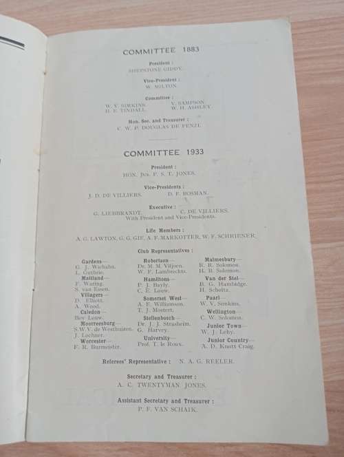 WP 50 Years,Jubilee Programme