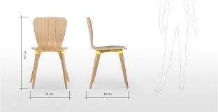 DINING CHAIRS - Edelweiss in Ash & Yellow - MADE.COM