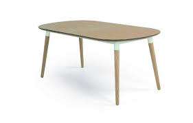 EXTENDING DINING TABLE - EDELWEISS in Ash & White - MADE Furniture