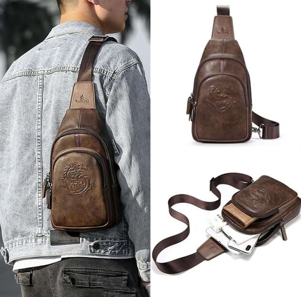 Vintage Leather Shoulder Bag