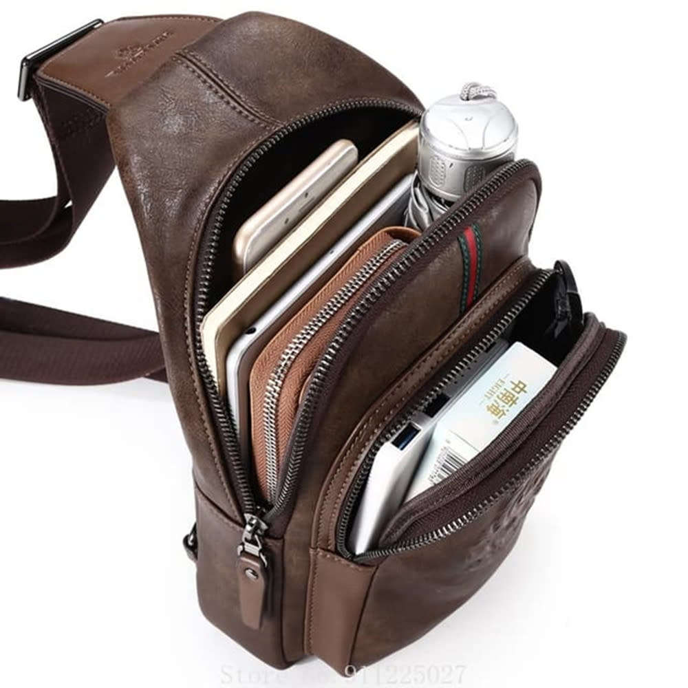 Vintage Leather Shoulder Bag