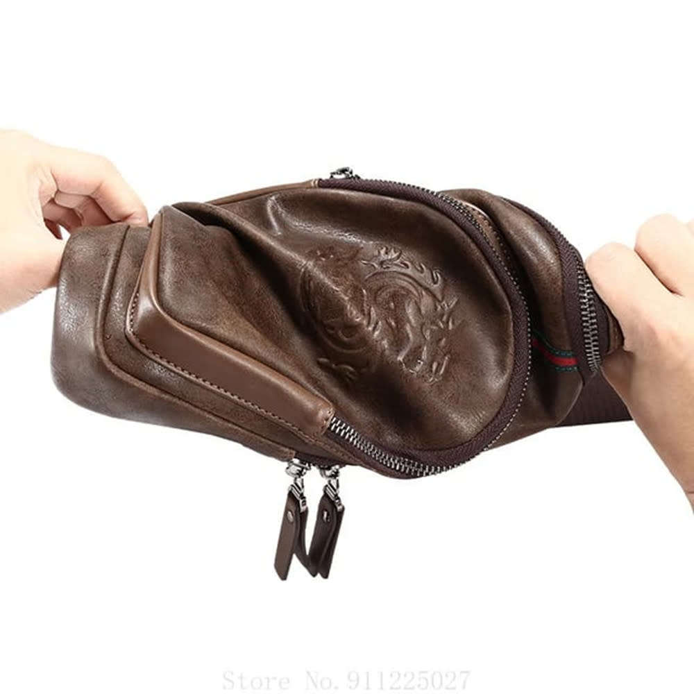 Vintage Leather Shoulder Bag