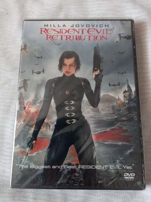 Resident Evil Retribution DVD