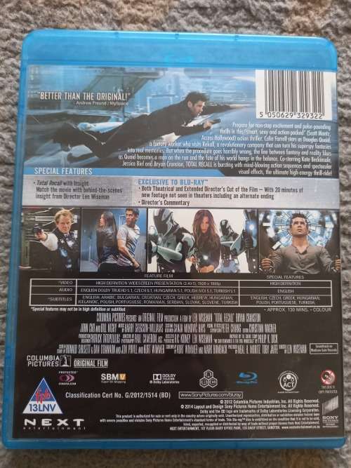Total Recall (Blu Ray)