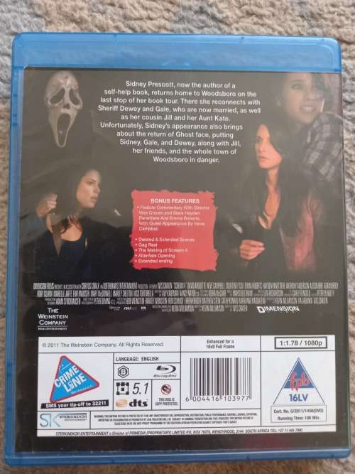 Scream 4 (Blu Ray)