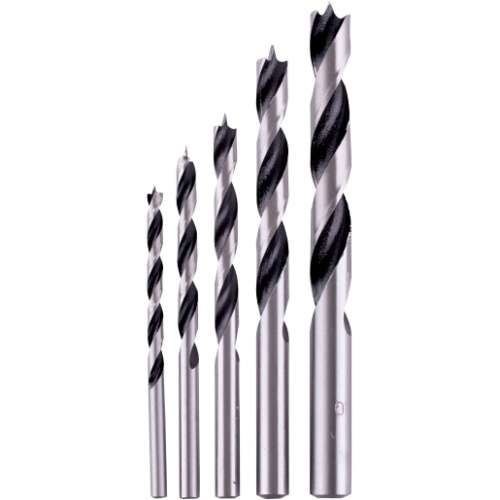 NEW 5 pieced drill bit sets for Wood, Steel and Masonry. Two sets of each, in one lot!!!
