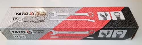 NEW!!! HIGH QUALITY CrV YATO 12 PIECE SPANNER SET.