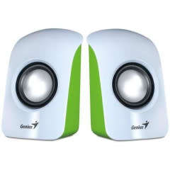 NEW!!! Genius Stereo USB Powered 2.0 Speakers White