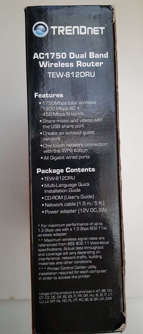 TRNDNET AC1750 Dual Band Wireless Router