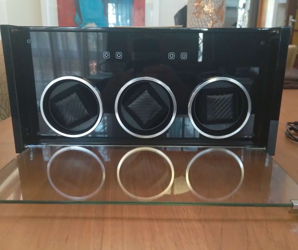 CRITIRON Luxury Automatic 3 Watch Winder
