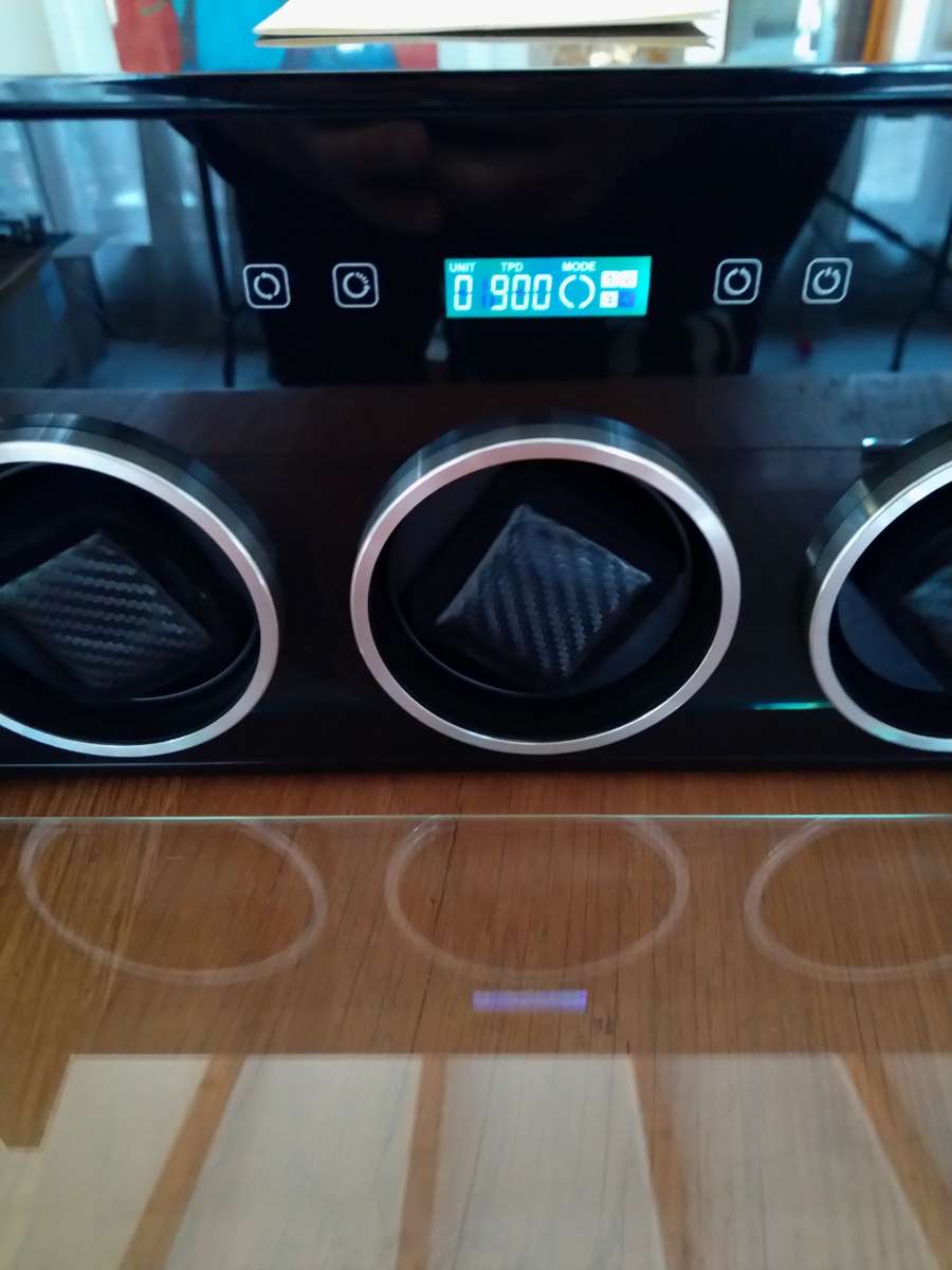 CRITIRON Luxury Automatic 3 Watch Winder