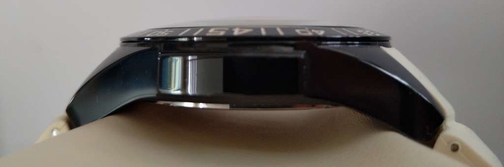 AQUASWISS Men`s Trax Two tone BLACK/IVORY Chronograph Swiss Watch