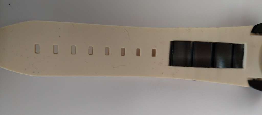 AQUASWISS Men`s Trax Two tone BLACK/IVORY Chronograph Swiss Watch