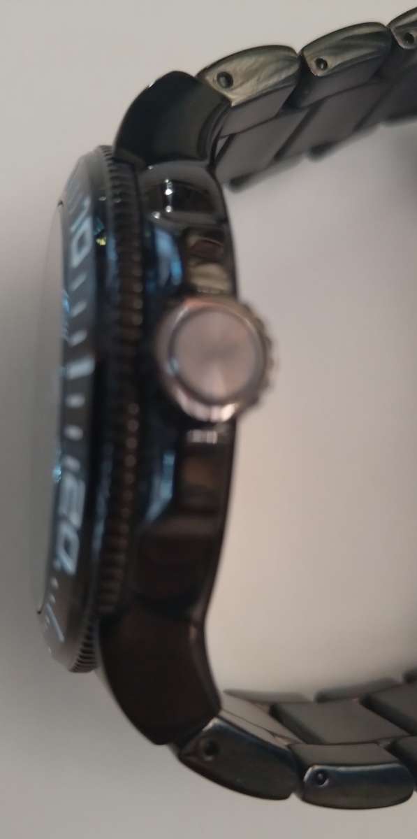 Authentic CITIZEN Eco-Drive Scuba Fin Diver Stainless Steel Mens Watch