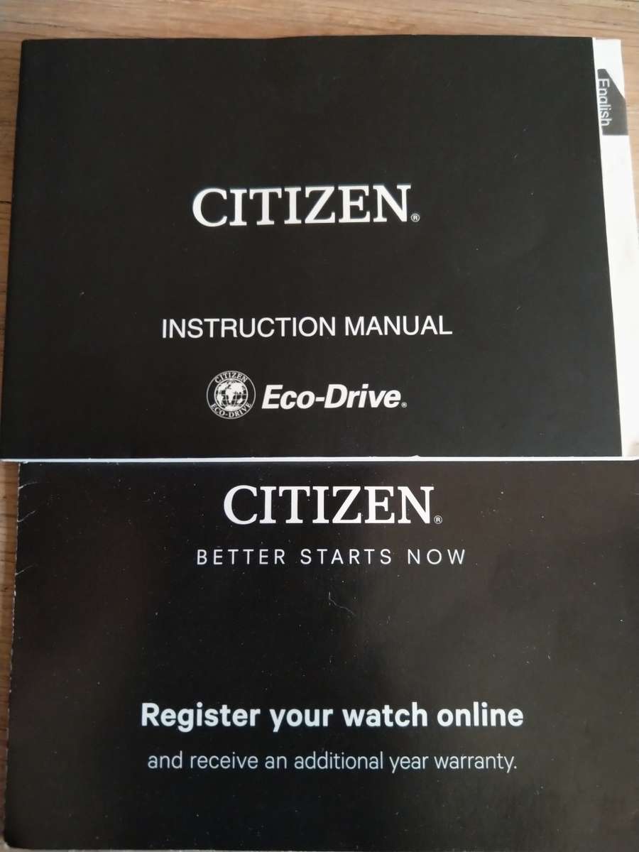 Authentic CITIZEN Eco-Drive Scuba Fin Diver Stainless Steel Mens Watch