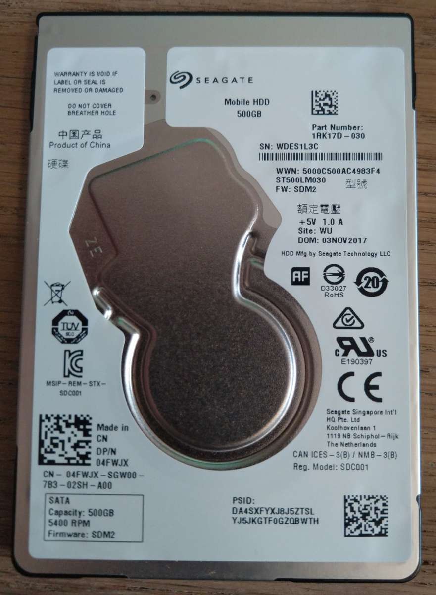 500GB HDD x3 bundle