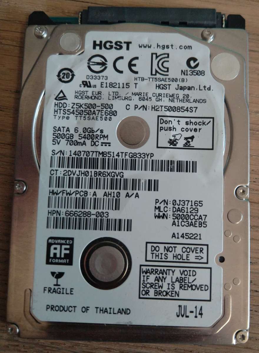 500GB HDD x3 bundle