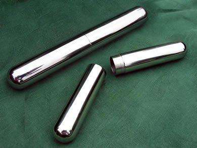 Chrome Cigar Tube