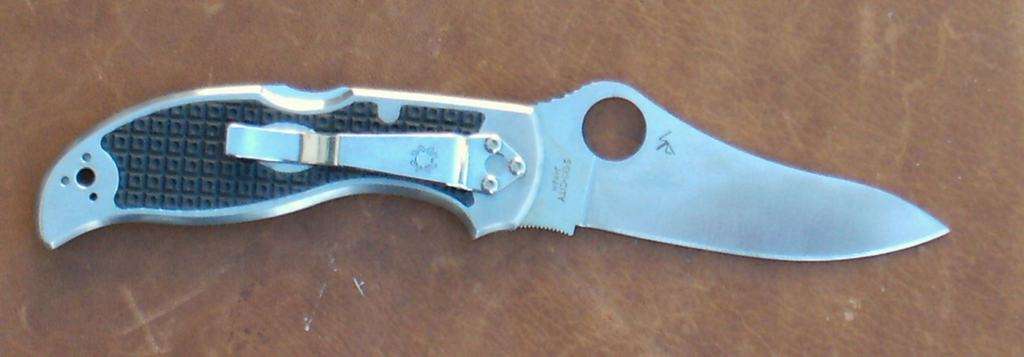 SPYDERCO Stretch Folding Knife PlainEdge C90P