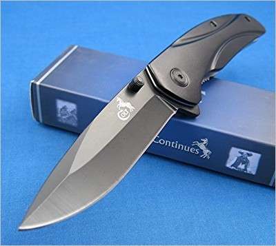 Colt Horizontal Wave Design Aluminum linerlock Knife
