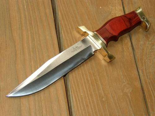 United Cutlery Gil Hibben Karate Master Fixed 7-1/2" Blade, Wood Handles