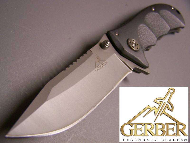 GERBER FLIPPER folding POCKET KNIFE