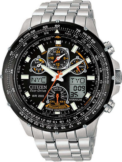 ECO-DRIVE CITIZEN TITANIUM SKYHAWK  Mens watch