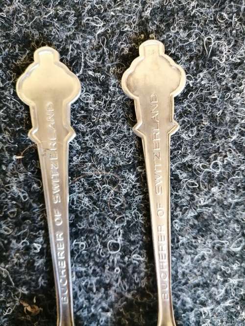 2 x Rolex collectors teaspoons