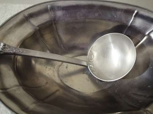 Antique Tin koper Depondt Bongloon Soup terrine