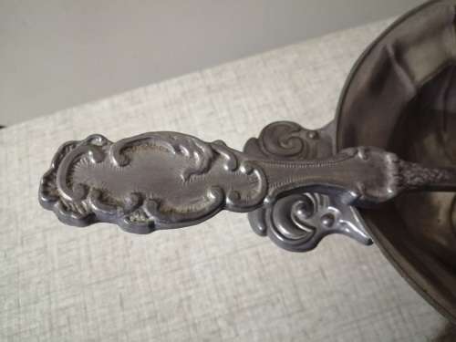 Antique Tin koper Depondt Bongloon Soup terrine