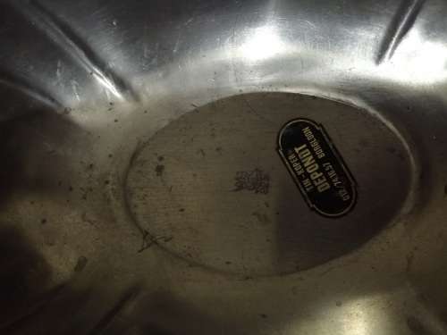 Antique Tin koper Depondt Bongloon Soup terrine