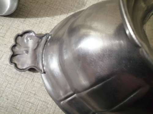 Antique Tin koper Depondt Bongloon Soup terrine