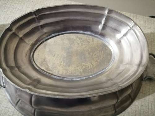 Antique Tin koper Depondt Bongloon Soup terrine