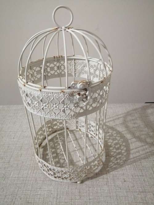 Lovely Bird Cage candle holder