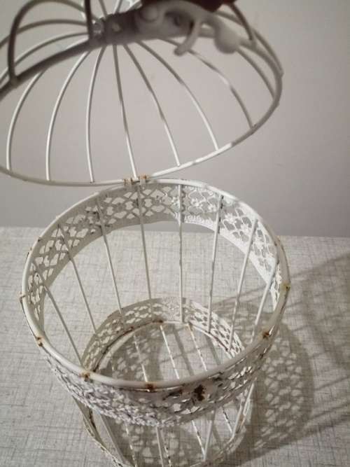 Lovely Bird Cage candle holder