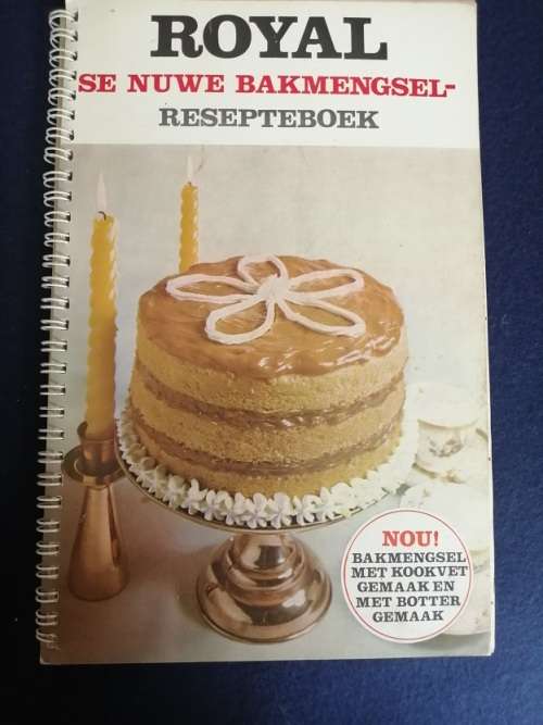 Royal se nuwe Bakmengsel resepte boek