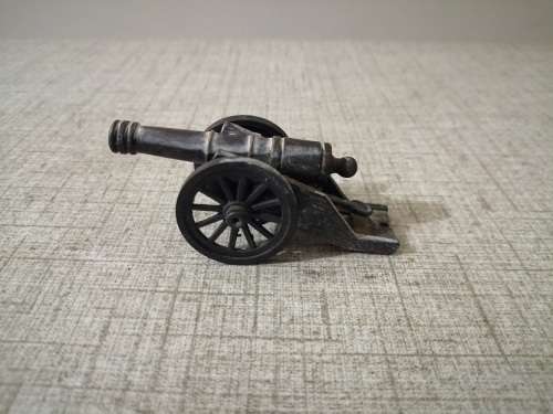 Brass cannon printers tray ornament